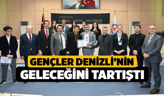 Gençler Denizli’nin geleceğini tartıştı