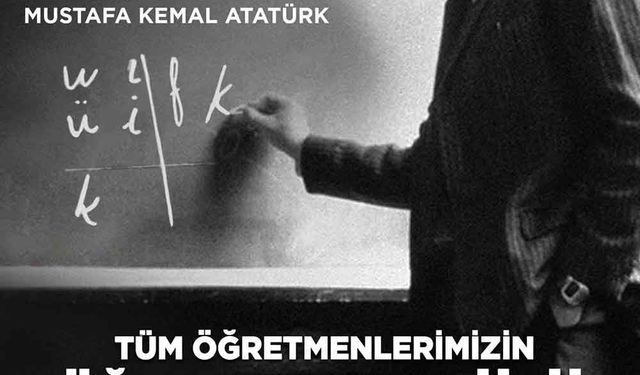 Başkan Tatık; "Bilgi ve sevgileriyle çocuklarımıza ışık olan öğretmenlerimize minnettarız"