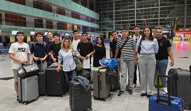 Turizm lisesi öğrencileri Almanya’da 90 günlük stajlarını tamamladı
