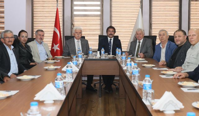 DTB Meclisi Cahit Özkan'ı Ağırladı