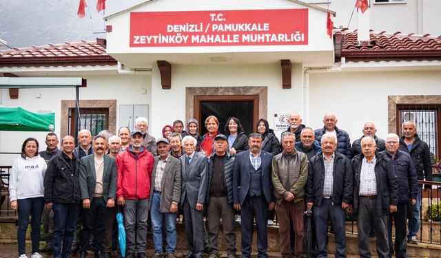 Denizli’de yıllar sonra duygusal buluşma