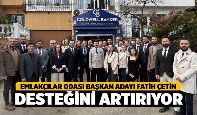 Denizli Emlakçılar Odası Başkan Adayı Fatih Çetin Ziyaretlerini Sürdürüyor
