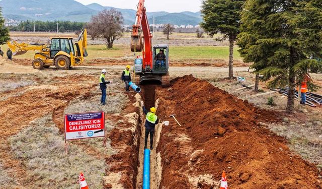 Acıpayam'ın 30 milyon TL’lik yatırımla içme suyu hatları yenileniyor