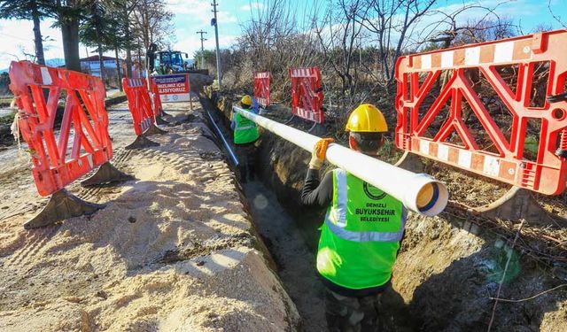 Darıveren Mahallesi’nin içme suyu hattı yenileniyor