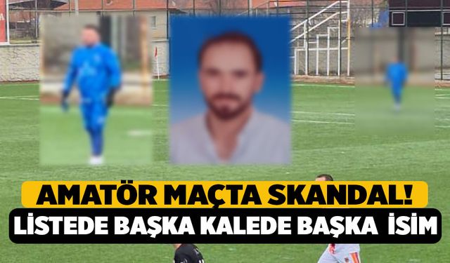 Denizli'de Maçta Skandal! Listede Başka Sahada Başka İsim