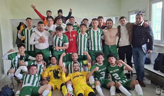 Çameli Belediyespor Süper Amatör için Play-Off’a kaldı