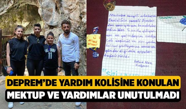 Çameli’den Hatay’a Uzanan Gönül Köprüsü: 3 Yıl Sonra Gelen Duygulandıran Teşekkür!