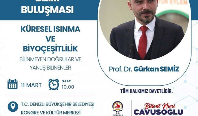 Büyükşehir’den Bilim Buluşmaları