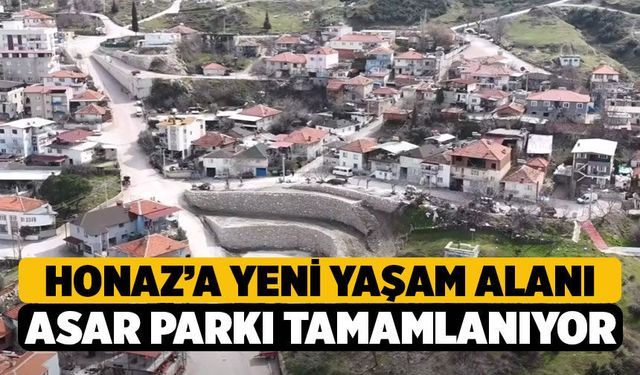 Honaz'da Asar Parkı Projesi Tamamlanıyor