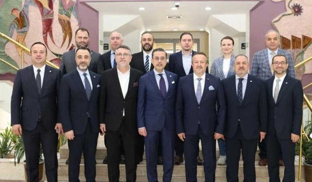 Denizli Sanayi Odasından Denizli OSB Yönetimine tebrik ziyareti