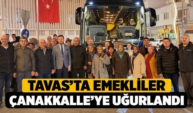 Emeklilerin, Tavas’tan Çanakkale’ye Duygu Yüklü Yolculuğu