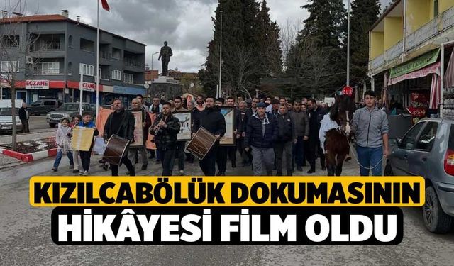 Kızılcabölük dokumasının hikâyesi film oldu