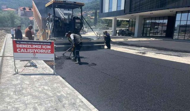 Buldan’da sıcak asfalt serimi başladı