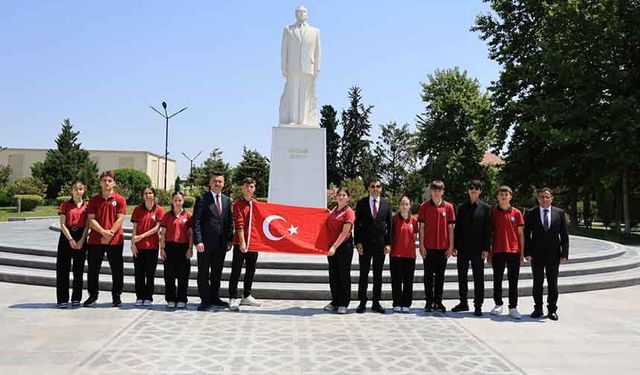 Çamelili Gençler Azerbaycan'da, Kardeş Şehirde Anlamlı Buluşma