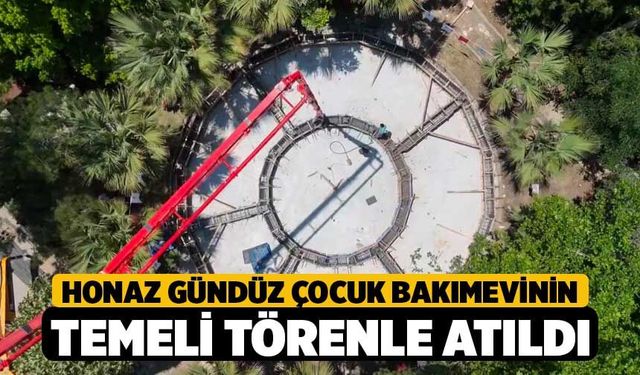 Honaz Gündüz Çocuk Bakımevinin temeli törenle atıldı