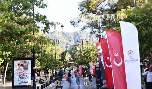 Çamlık Bulvarı’nda Pazar Keyfi