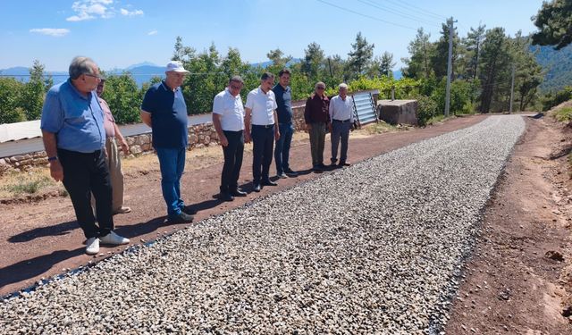 Çameli’de Asfalt Sezonunun İlk Kazması Vuruldu! Kolak Mahallesi'nde Çalışmalar Başladı