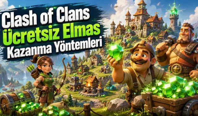 Clash of Clans Ücretsiz Elmas Kazanma Yöntemleri