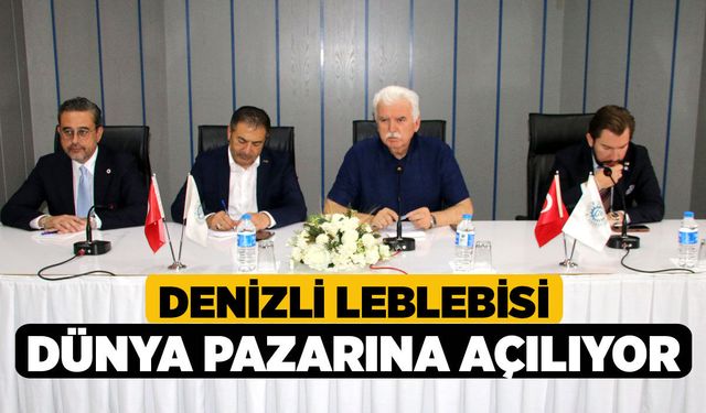 Denizli Leblebisi Dünya Pazarına Açılıyor