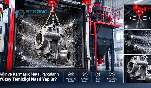 Ağır ve Karmaşık Metal Parçaların Yüzey Temizliği Nasıl Yapılır?