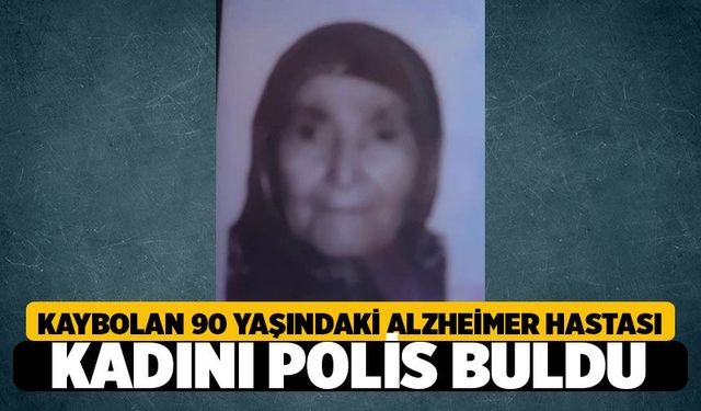 Çal'da Kaybolan 90 Yaşındaki Alzheimer Hastası Kadını Polis Buldu
