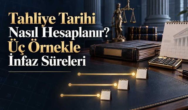 Tahliye Tarihi Nasıl Hesaplanır? Üç Örnekle İnfaz Süreleri