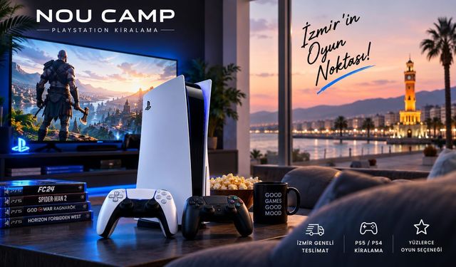 İzmir’de PlayStation Kiralama Popülerleşiyor: Oyunseverler Konsol Satın Almak Yerine Kiralamayı Tercih Ediyor