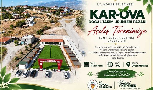 Honaz’da kadın üreticilerin işleteceği Kar-Ova tesisleri açılıyor