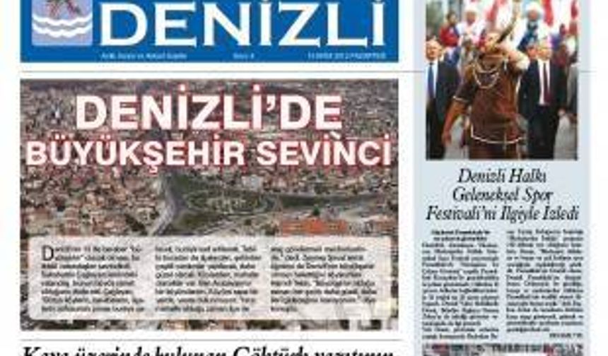 Haber Denizli Gazetesi 15 Ekim 2012 Tarihli Sayısı