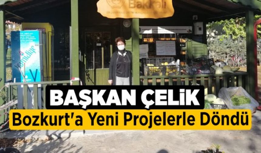 Başkan Çelik, Bozkurt'a Yeni Projelerle Döndü