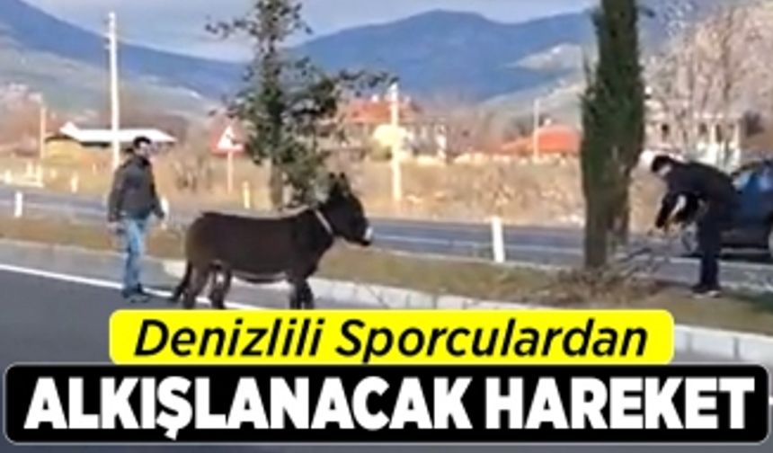 Denizlili Sporculardan Alkışlanacak Hareket