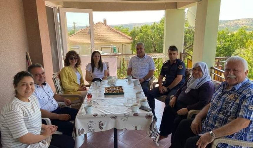 Bekilli Kaymakamı Şenoğlu, Kıbrıs Gazileriyle bir araya geldi