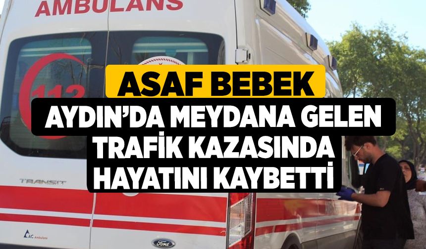Asaf Bebek Aydın’da Meydana Gelen Trafik Kazasında Hayatını Kaybetti
