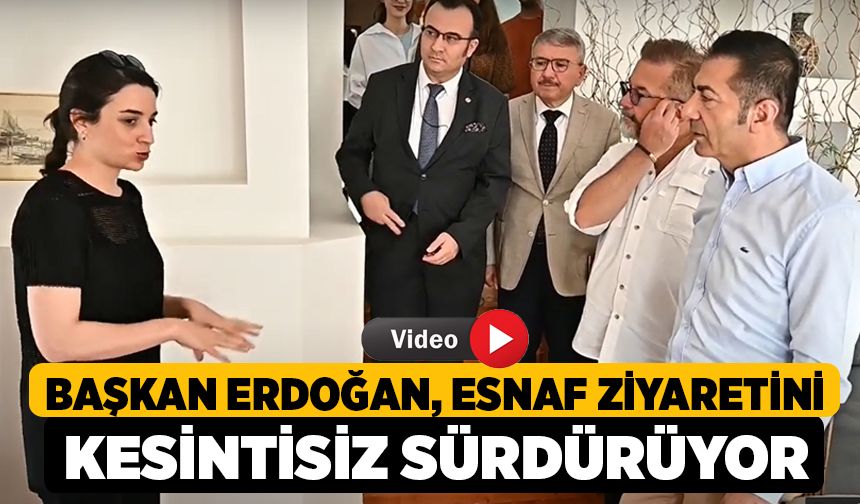 Başkan Erdoğan, Esnaf Ziyaretini Kesintisiz Sürdürüyor