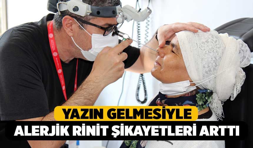 Yazın Gelmesiyle birlikte Alerjik Şikayetler Arttı