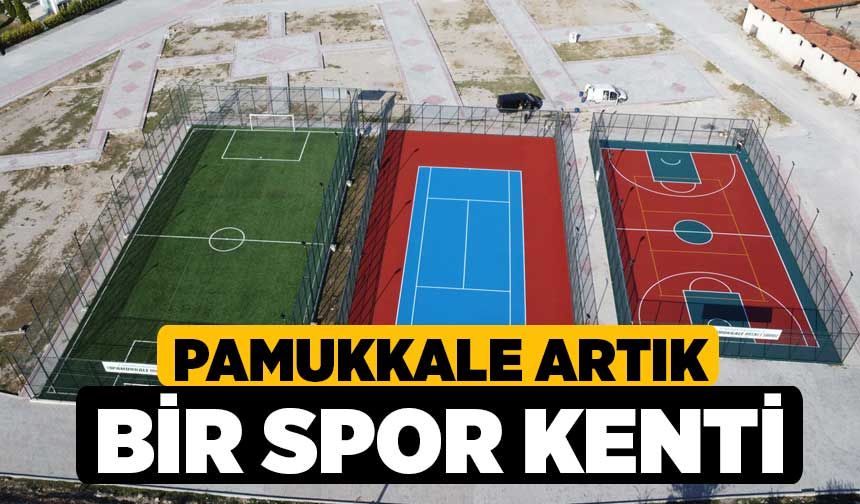 Pamukkale Artık Bir Spor Kenti 