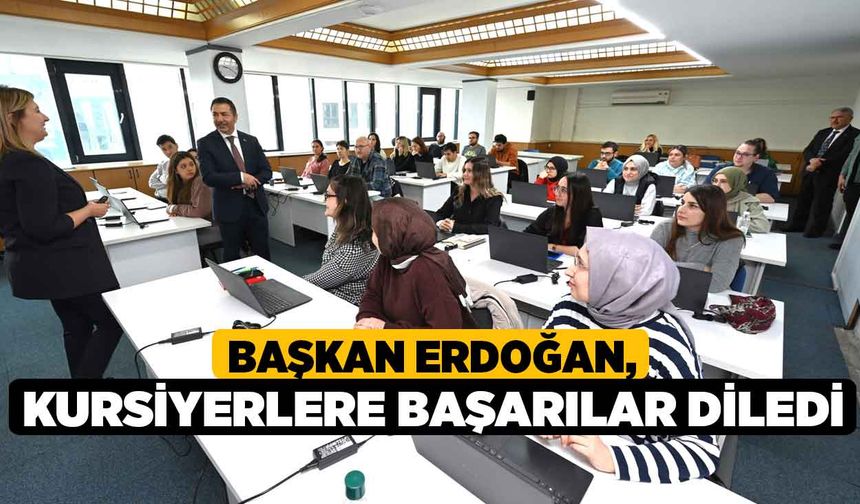 Başkan Erdoğan, Kursiyerlere Başarılar Diledi