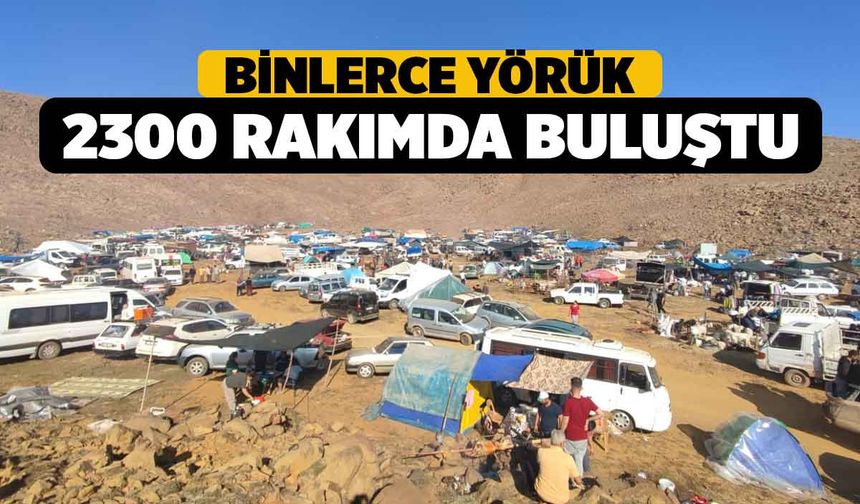 Binlerce Yörük Kartal Gölünde Buluştu