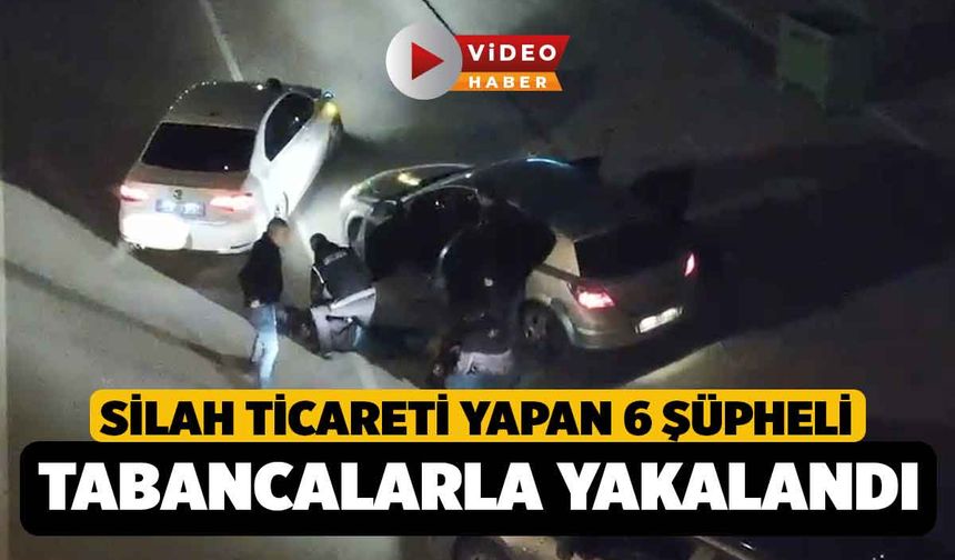 Denizli'de Silah Ticaretinden 6 Kişi Yakalandı