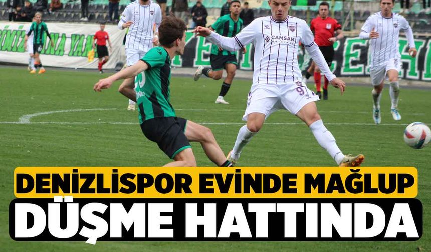 Denizlispor Evinde Ordu'ya Yenildi