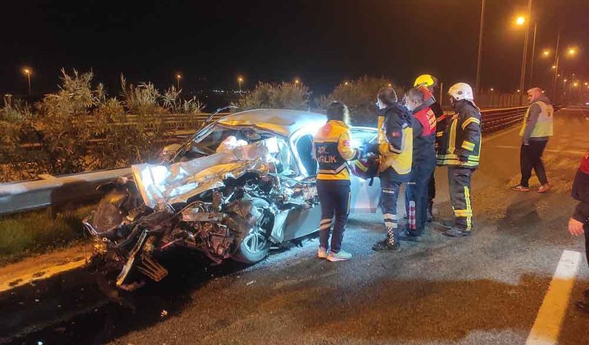 Aydın'da trafik kazası: 1 ölü