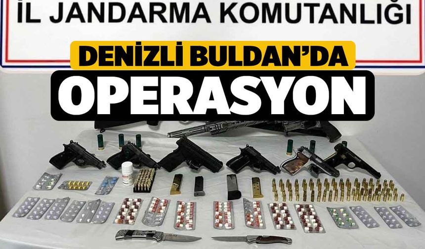 Denizli Buldan'da Operasyon