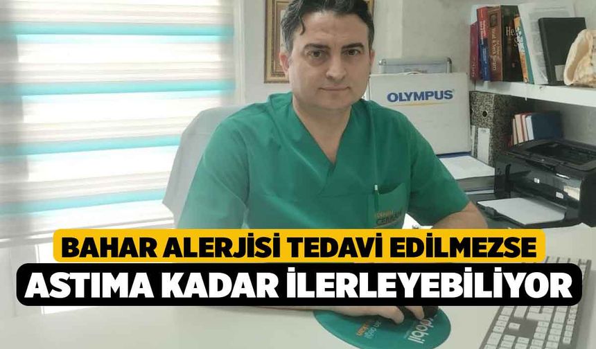 Bahar alerjisi tedavi edilmezse astıma kadar ilerleyebiliyor