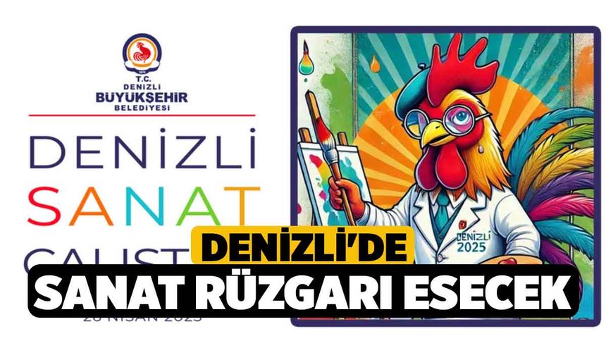 Denizli'de sanat rüzgarı esecek