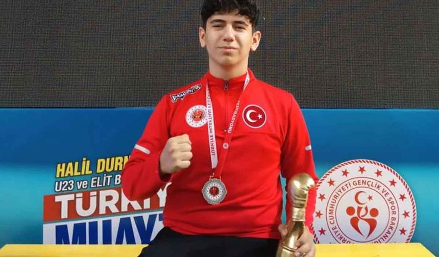 Denizlili Muhammed Furkan Türkiye şampiyonu oldu