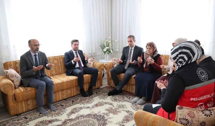 Başkan Tatık şehit annelerini yalnız bırakmadı