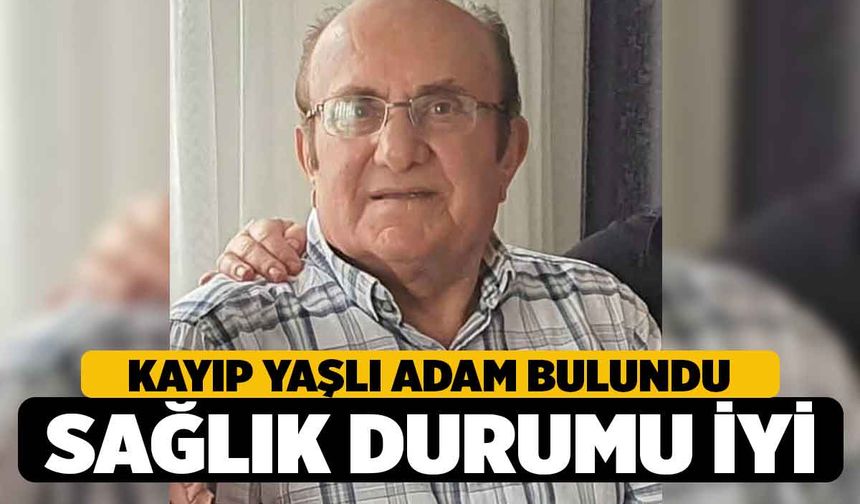 Kayıp Yaşlı Adamdan İyi Haber, Bağ Evinin Yakınında Bulundu