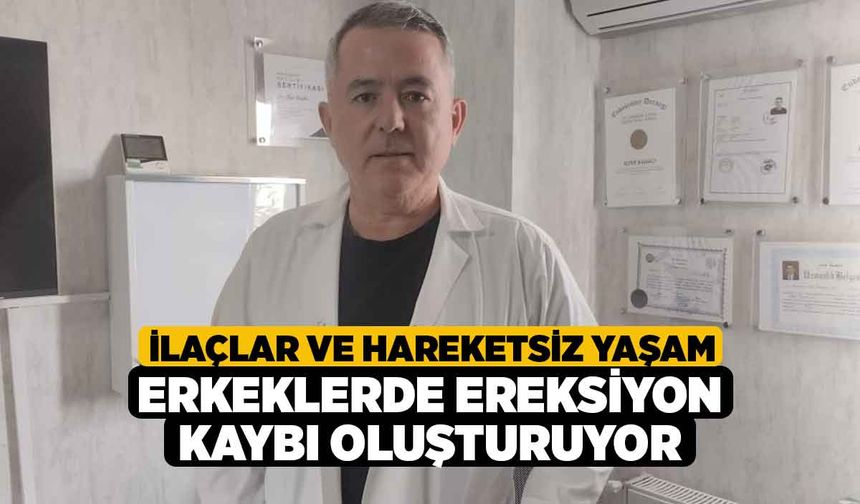 İlaçlar ve Hareketsiz Yaşam Erkeklerde Ereksiyon Kaybı Oluşturuyor