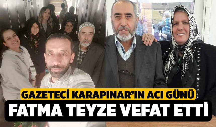 Denizli'de, Gazeteci Mustafa Karapınar'ın Acı Günü