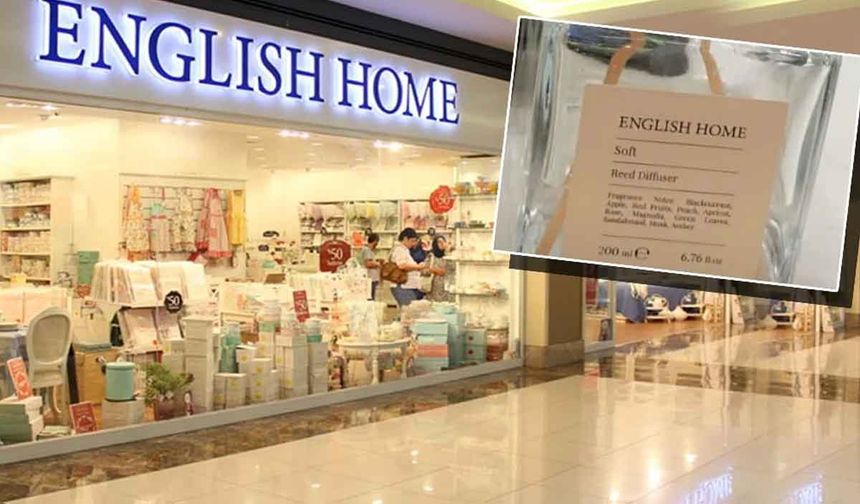 English Home oda kokularına toplatma kararı